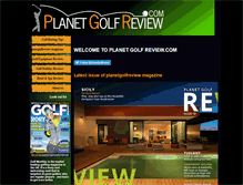 Tablet Screenshot of planetgolfreview.com